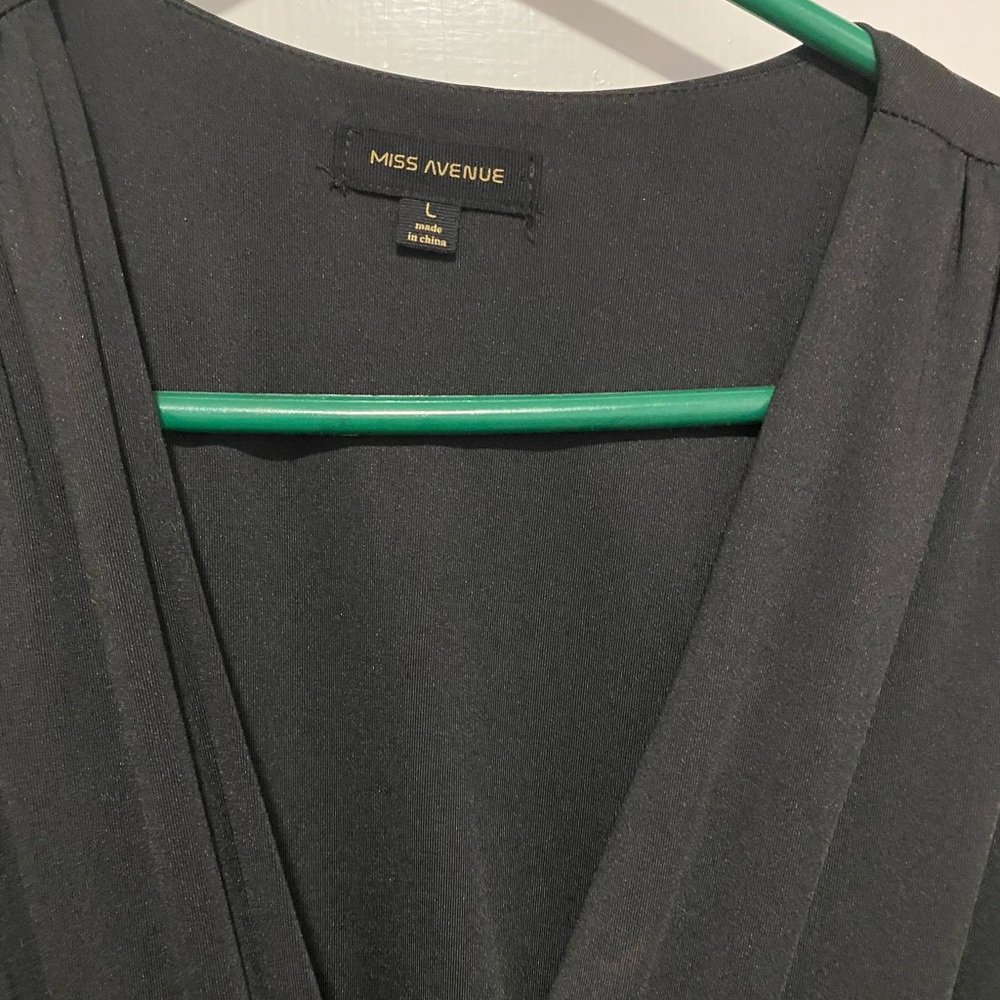 Black maxi dress